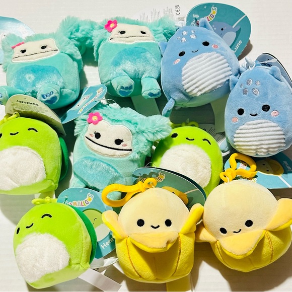 Squishmallows Junie The Yellow Banana - Child's Ultra Soft Stuffed Plush Clip-on - Picture 13 of 13